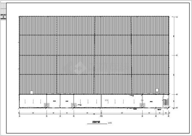 徐州某地某超市电气设计cad施工图-图二