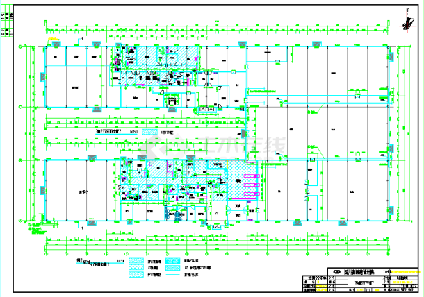 四川某药业公司钢结构工程CAD方案图-图一