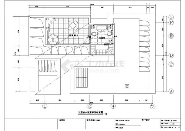 火美恒别墅电气设计全套CAD图纸 -图二