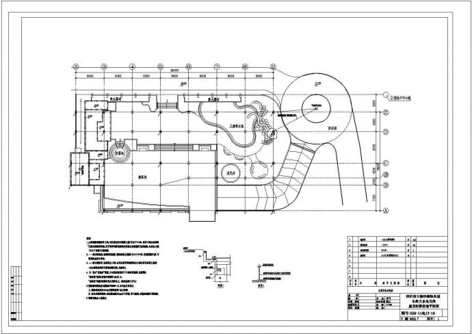 某海边车库水电房全套详细电气设计施工CAD图_图1