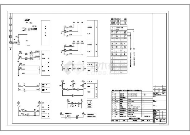 10kV变电所电气设计全套详细cad施工图纸-图二