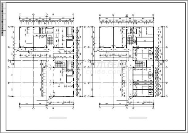 长31.4米 宽24.3米 4层幼儿园建筑设计图-图二
