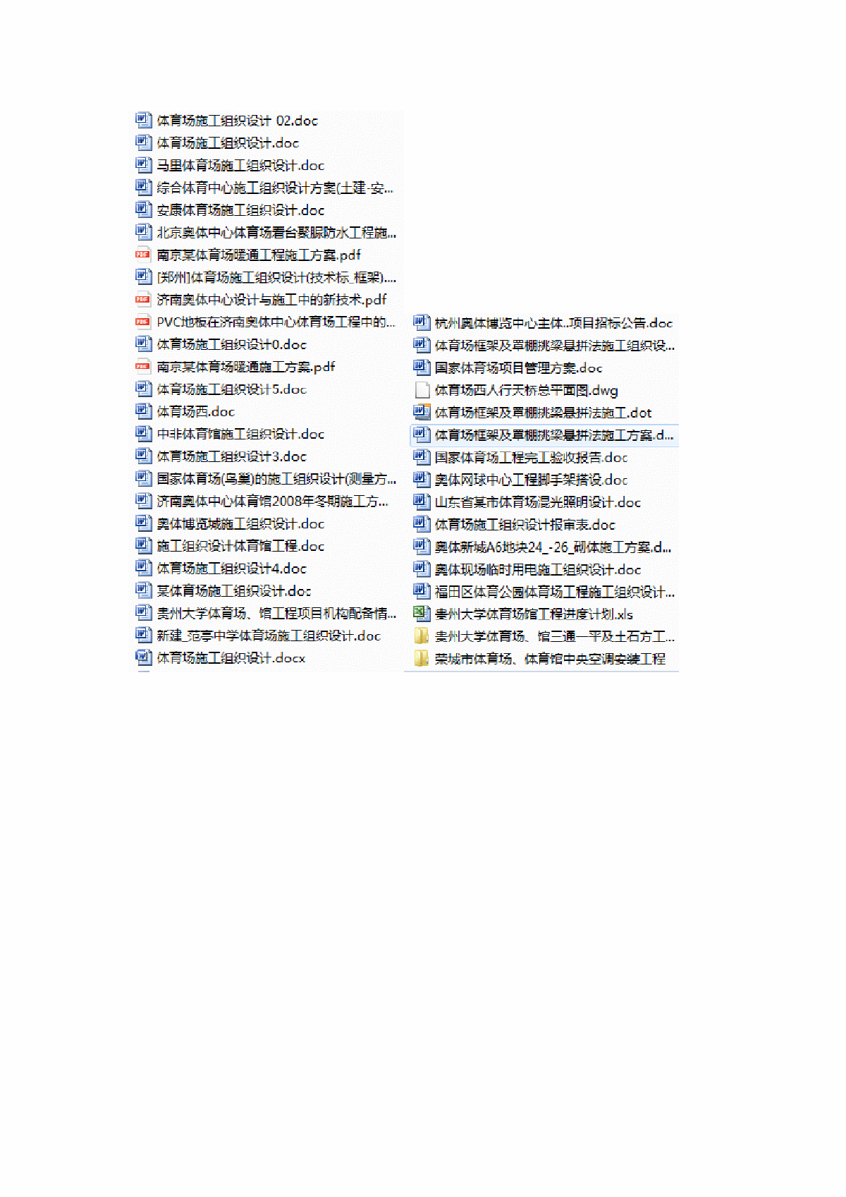 非常实惠的41套建筑施工方案-图一