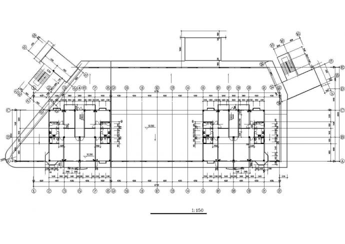 商业广场建筑施工CAD全设计图纸_图1