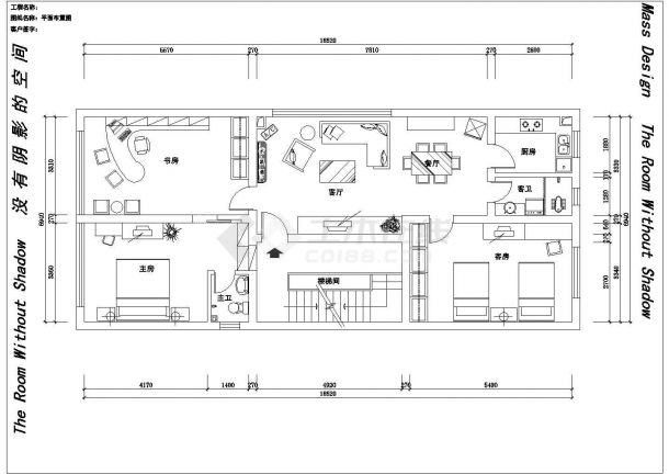 北美海岸住宅室内装修设计方案详图-图二
