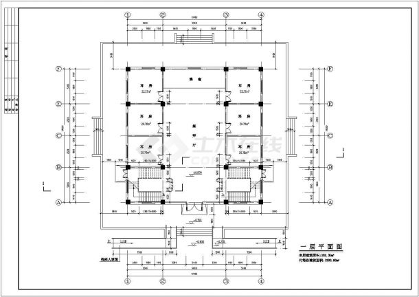 古建筑佛塔建筑设计施工图（共6张）-图二