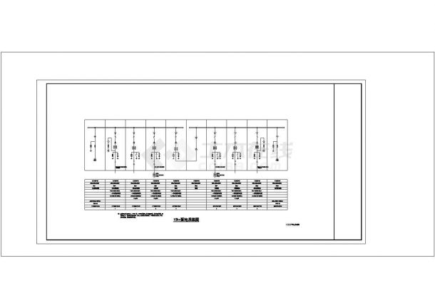 某公安厅高压配电全套详细电气设计施工CAD图-图二