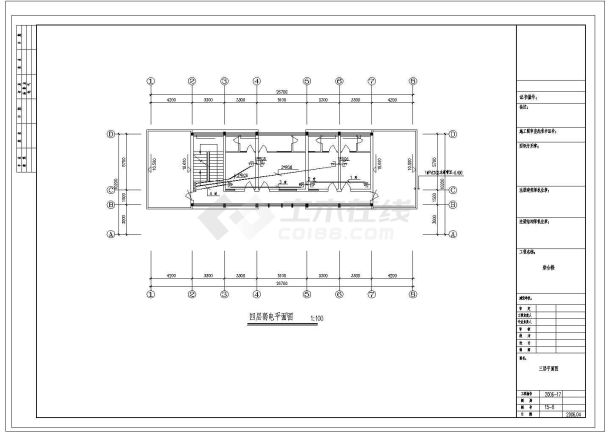 某派出所综合楼全套详细电气设计施工CAD图-图二