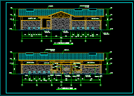 某城市湿地生态厕所系统化改造建筑设计图（系列二）