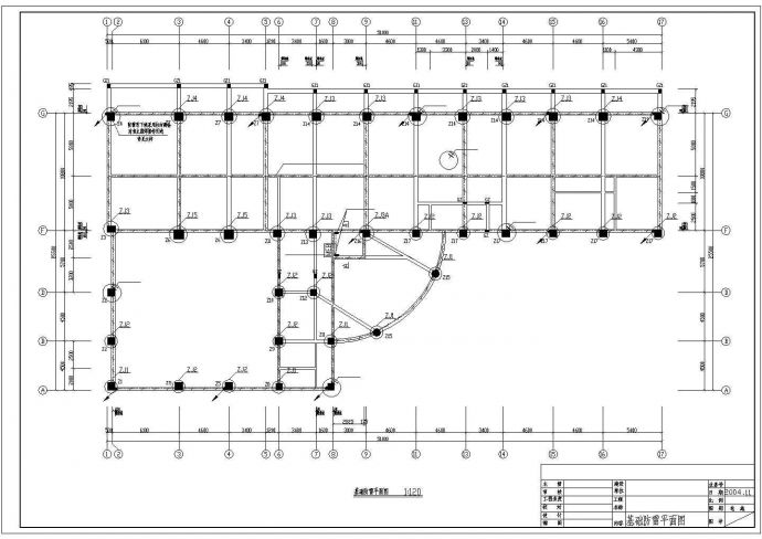 体育馆全套具体电气设计施工CAD图纸_图1