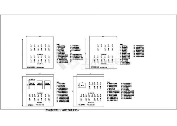 某地区商场(8)号商铺电气方案cad设计施工图-图一