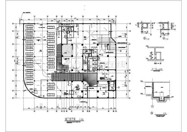 某地高层居民住宅楼房建筑施工图纸-图一