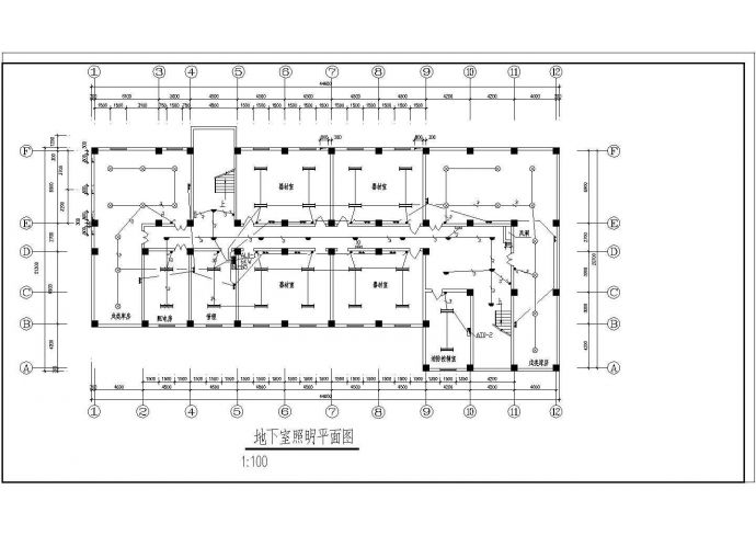 某地区某(8)号综合楼电气cad设计施工图_图1