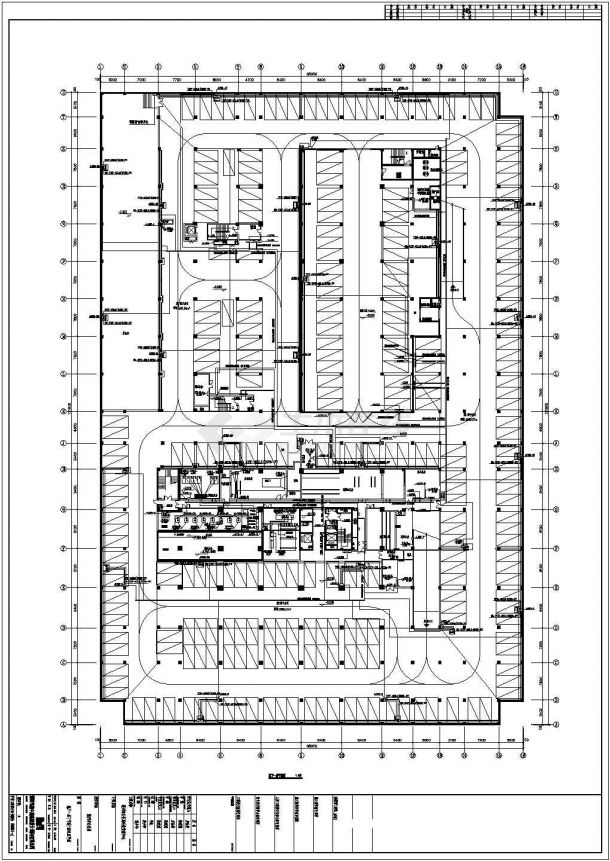 整套25层办公楼cad强电施工设计方案图纸-图一