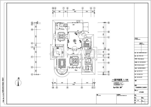 圣马丽诺桥别墅室内装饰设计详图 -图一