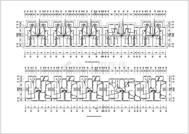 某多层住宅楼全套电气设计CAD施工图纸 -图一