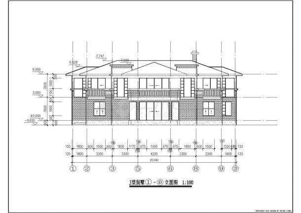 琦威力别墅建筑电气设计CAD全套施工图纸-图一