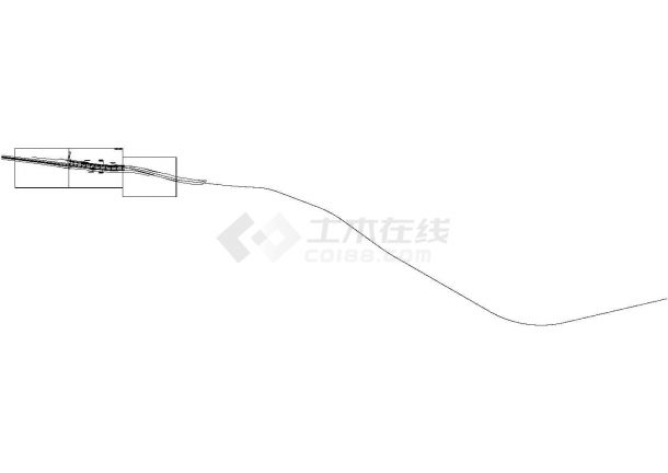 北京路灯平面布置全套详细施工电气设计CAD图-图二