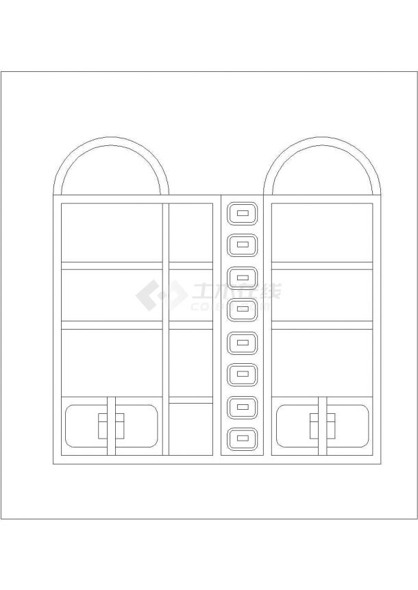 各种室内家具素材cad详细精选图库-图二