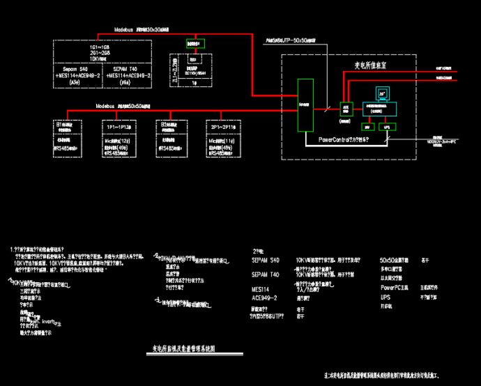 十五万平商住楼强弱电系统CAD施工图_图1
