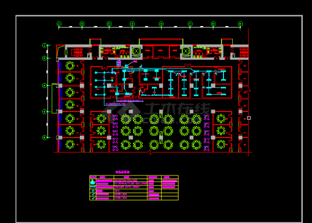 酒店厨房全套详细电气设计施工CAD图-图二