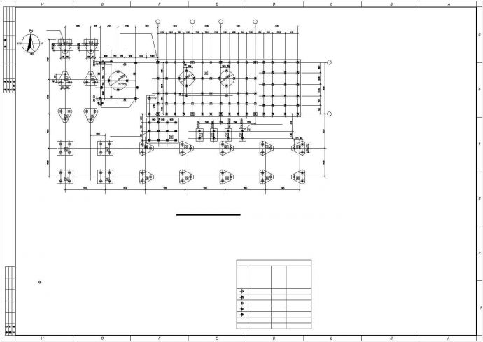 某小型工作室建筑框架结构施工图纸_图1