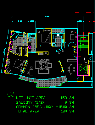 某地区欧式别墅建筑设计施工方案图-图二