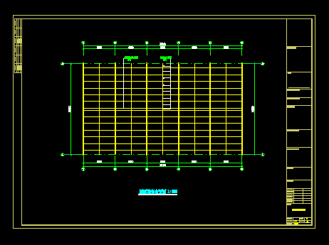比较实用的扩建钢结构厂房建筑结构CAD图纸-图二