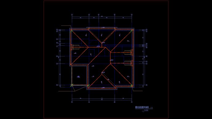 住宅建筑电气施工详细设计cad图纸_图1