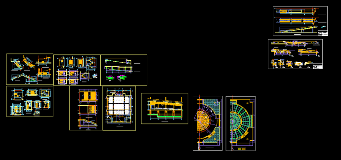 某大学广场建筑CAD设计施工详细图纸_图1