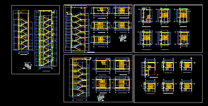 某大学综合楼建筑CAD设计施工图