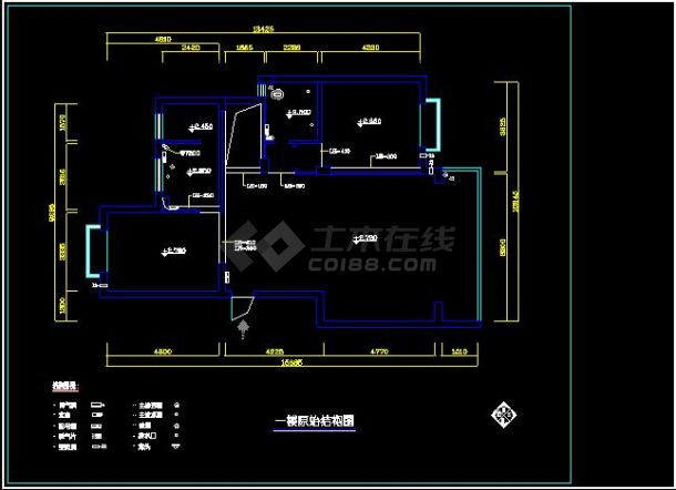 某地区梦园别墅建筑设计总套方案施工图-图二