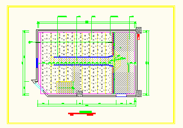 某电影院建筑全套平面CAD设计图-图二