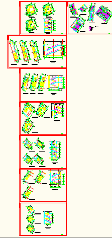 某地区建筑工程楼梯卫生间平面设计详图_图1