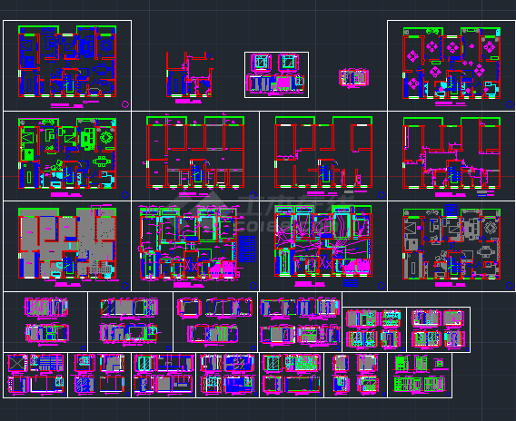 某地大型别墅电气设计图（共26张）-图二