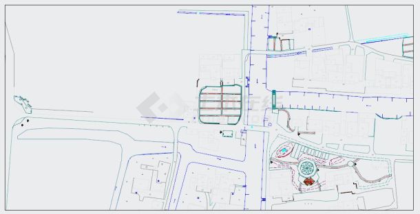 平家潭村部室外景观工程设计图-图二