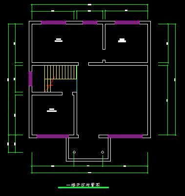 某地区大型华丽型私人别墅建筑施工图（全集）-图二