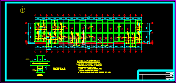 【6层】3406.56㎡六层砖混住宅楼招标文件及标底（工程量清单、部分CAD图）-图二