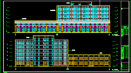 4739.98平米地下一层地上六层框架住宅楼毕业设计投标文件编制(清单报价、建筑图、结构图)-图二