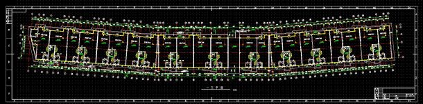 某地区异型柱框架结构综合楼建筑工程设计CAD图纸-图二