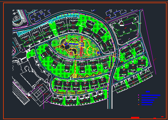 某大型广场景观全套电气设计CAD图纸-图二