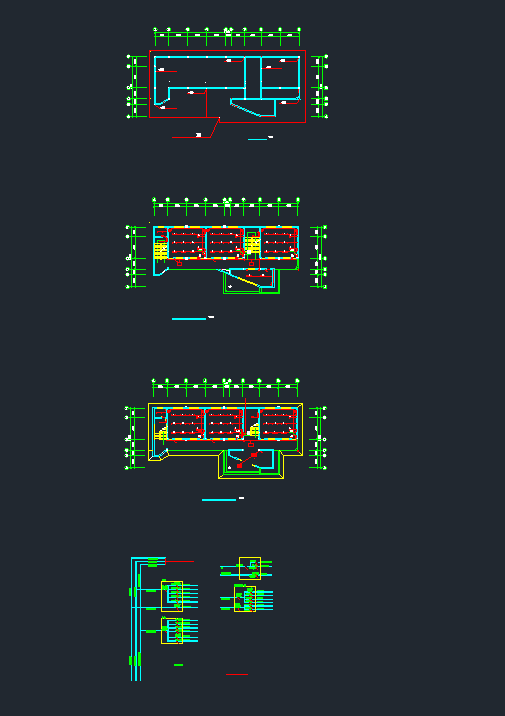 龙桂小学教学楼全套电气设计施工图
