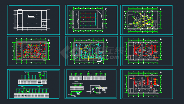某大型药厂全套电气设计CAD施工图纸-图一