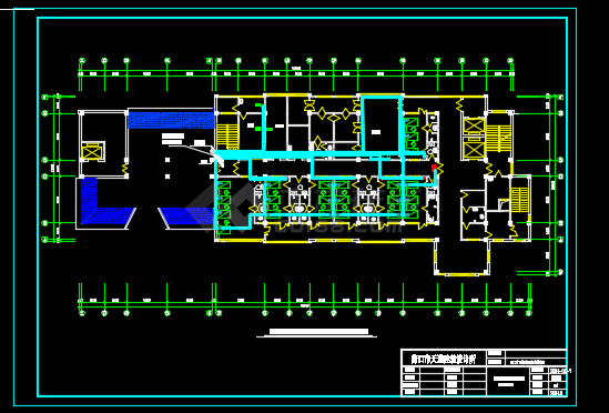 某地区传染病医院的弱电设计CAD施工图纸-图二