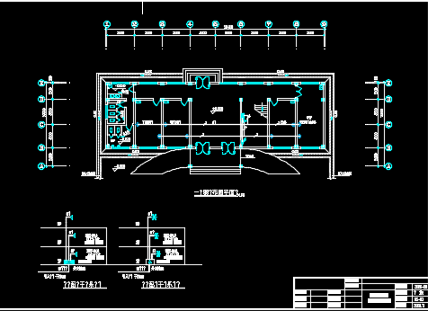 某地区疾病控制中心电施设计CAD施工图纸-图二