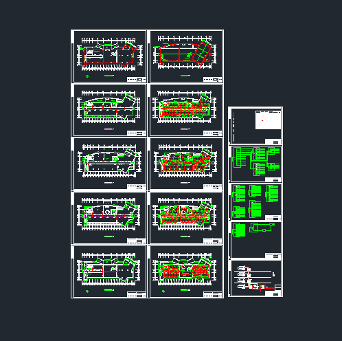 某大型综合车间办公电气设计施工图纸_图1