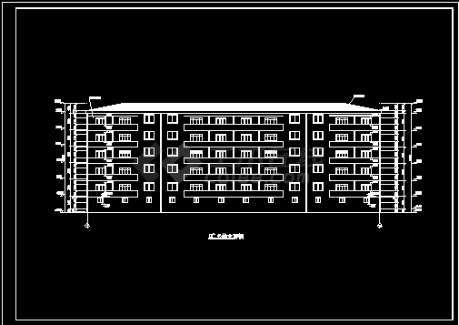 4118平五层住宅楼毕业设计全套（含任务书，计算书，建筑图，结构图）-图二