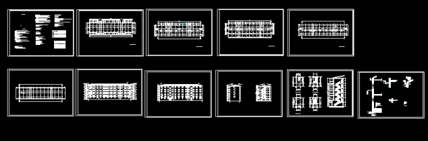 【6层】住宅楼全套设计（4118平，含计算书，建筑图，结构图）-图一