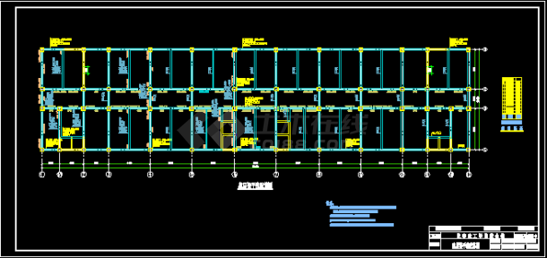 【9层】18889.62平米框剪综合楼毕业设计（结构计算书、施组、清单、结构图纸）-图二