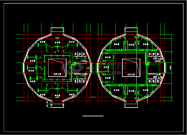 比较详细的一套三层办公楼电气设计图（含设计说明）-图二